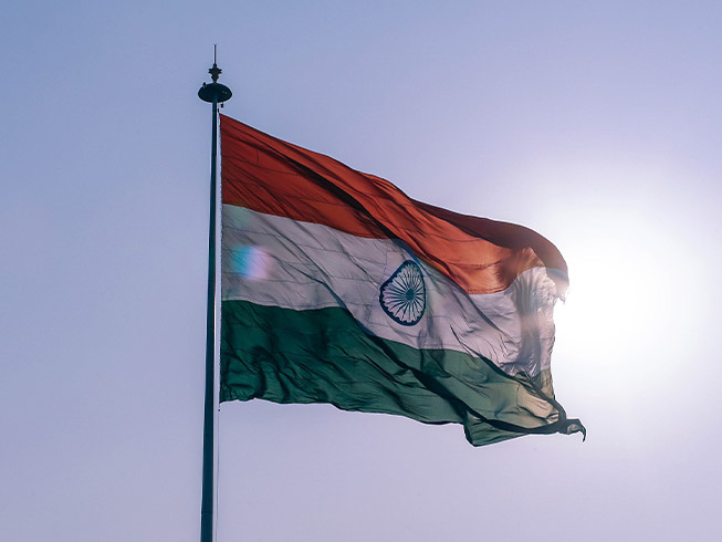 India flag