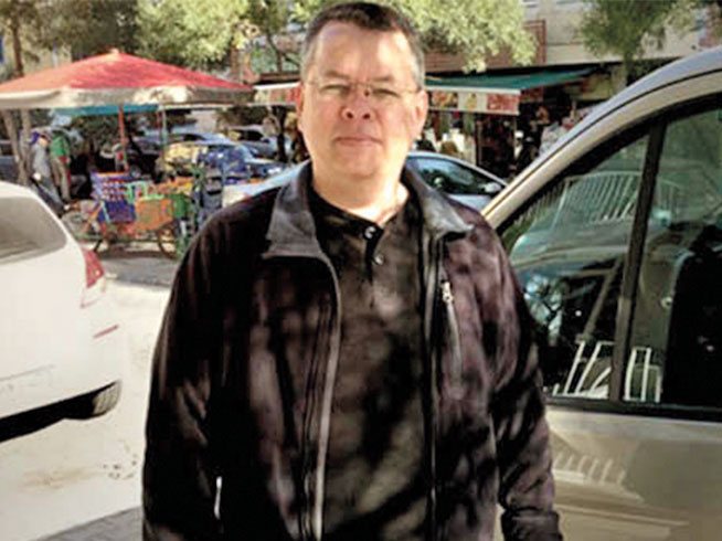 American pastor Andrew Brunson