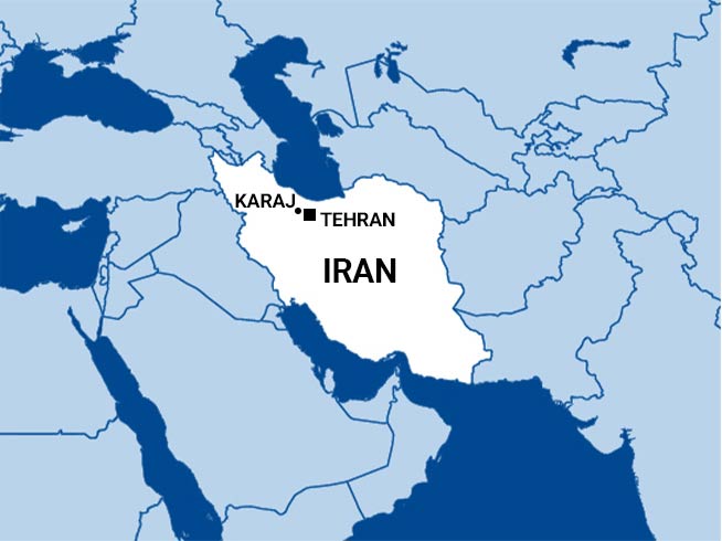 Map of Iran