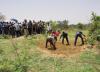 Graves of Nigerian victims of violence